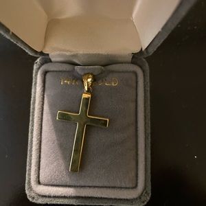 14K gold cross